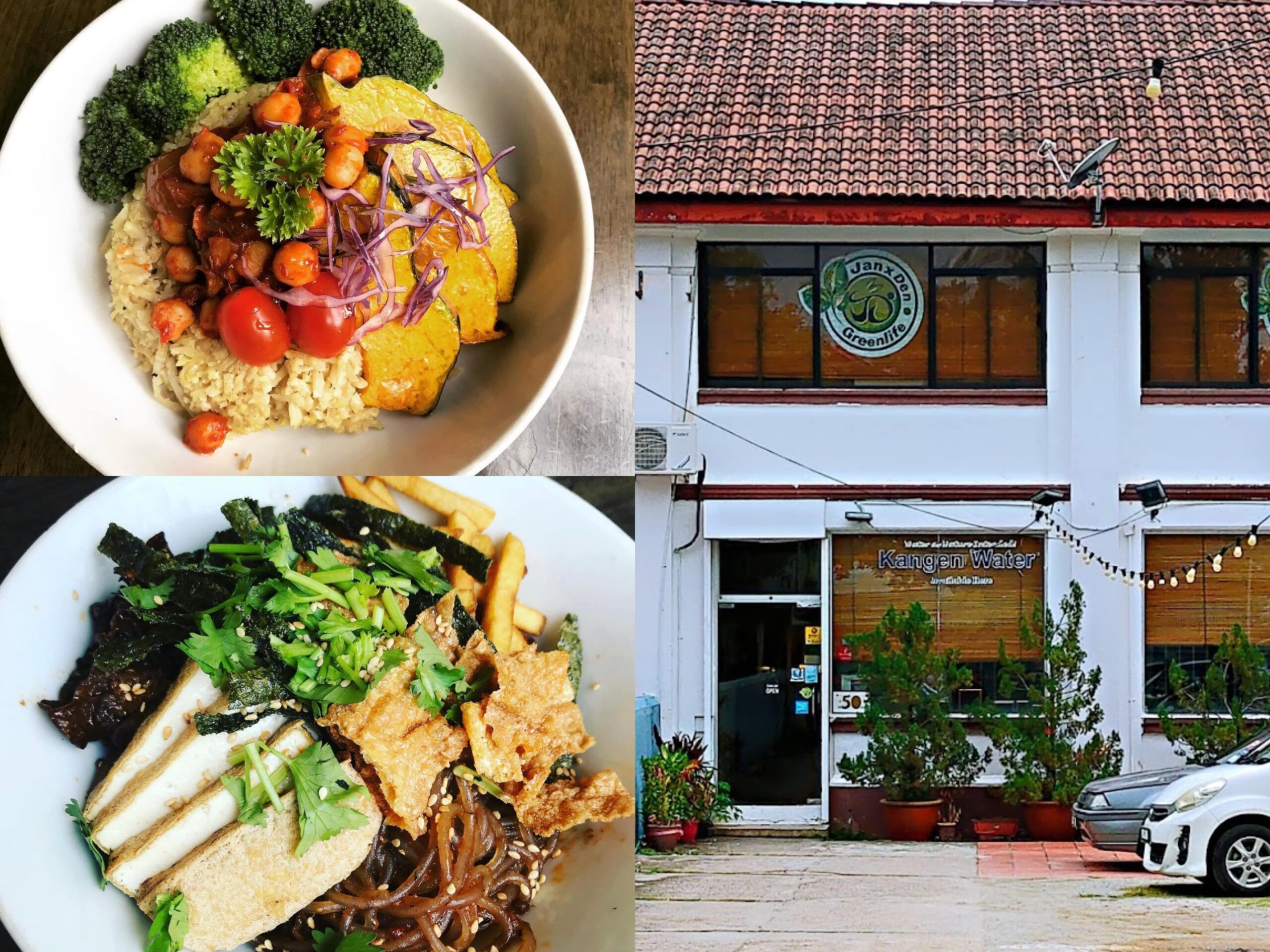 vegetarian restaurant in penang JanXden Greenlife 