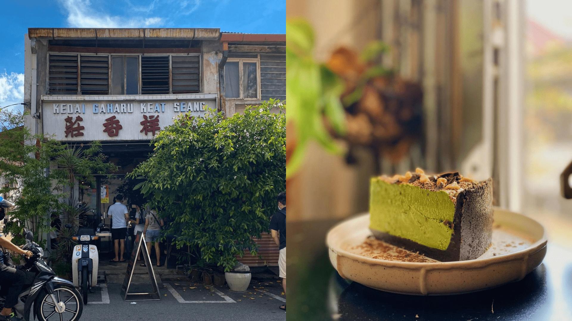 Best cheesecake in Penang The Alley