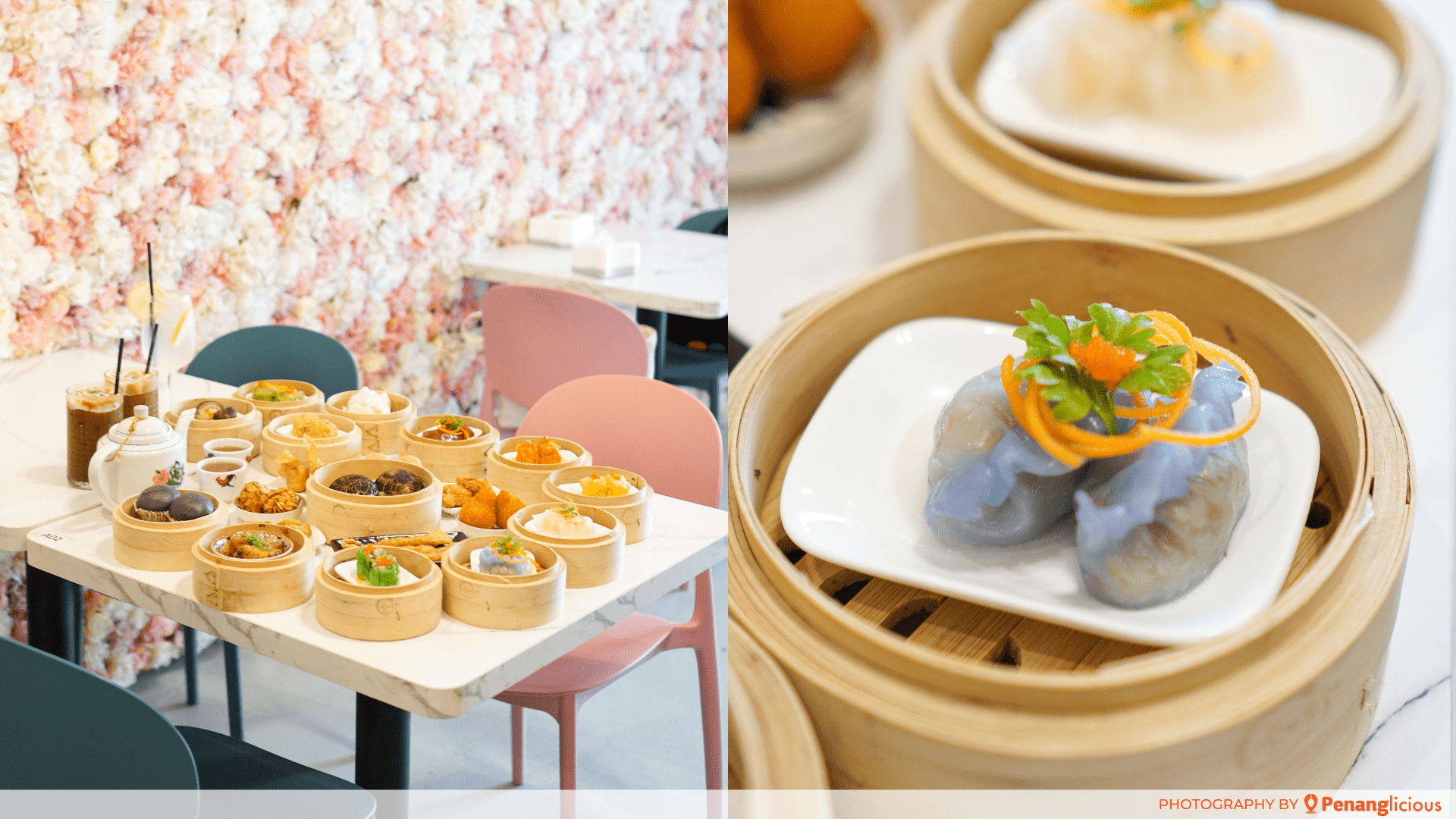 Floral Dim Sum Penang