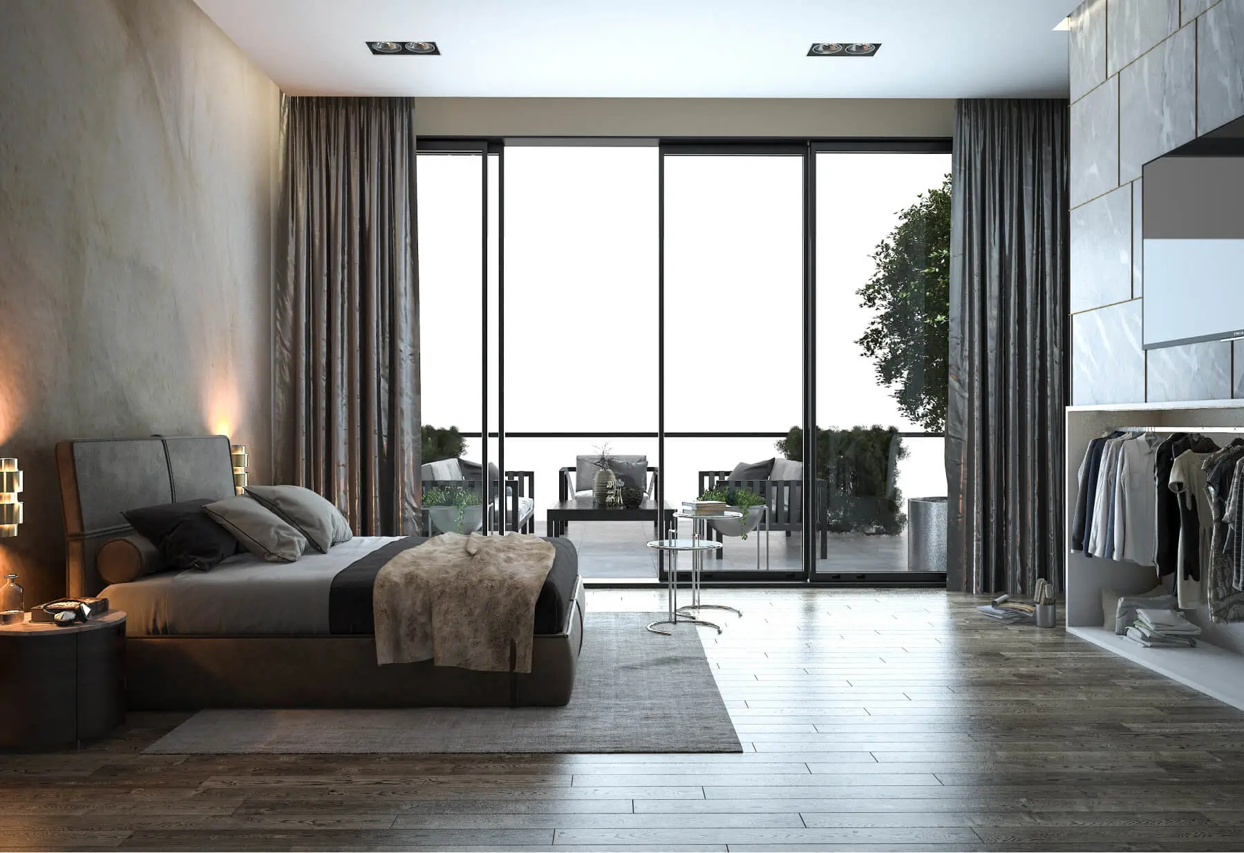Modern Bedroom 1